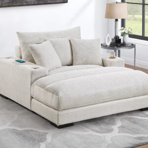 Chaise Lounge, Beige