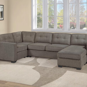 3-Piece Sectional Set, Mocha