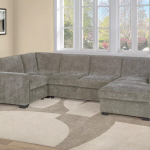 3-Piece Sectional Set, Light Brown
