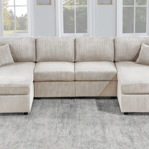 3-Piece Sectional Set, Ivory
