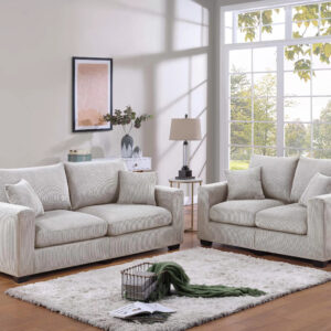 2-Piece Sofa Set, Ivory