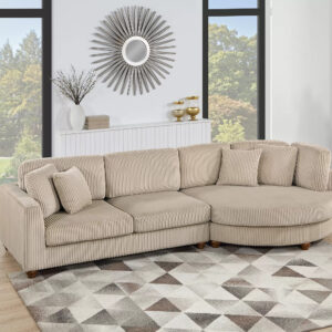 2-Piece Sectional Set XL, Camel