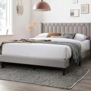 Full Bed, Light Brown